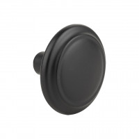 TULIP knob Turia black matt + screw