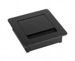 STRONG Cable exit ALU 100x100x29, black