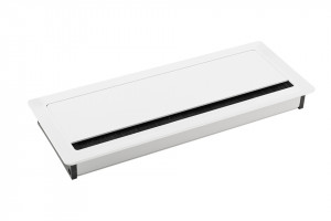 STRONG Cable exit ALU 240x100x29, white