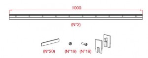 TERNO fitting set 1712/10/100/A