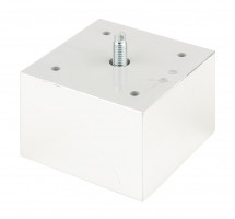 StrongLegs furniture leg FP002, 50mm, shiny chrome