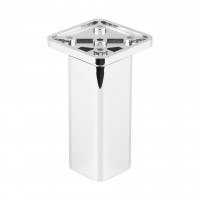 StrongLegs furniture leg FP005, 100Rmm, shiny chrome