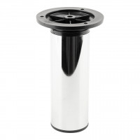 STRONG Furniture leg NN18 100 mm + rectification polished chrome