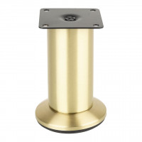 StrongLegs furniture leg FS001, 100Rmm, gold brushed