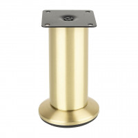 StrongLegs furniture leg FS001, 120Rmm, gold brushed