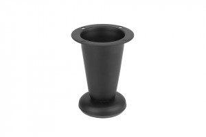 StrongLegs furniture leg FS016, 100Rmm, black matt