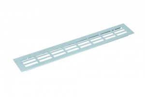 Ventilation grid 60/400mm aluminum anodized