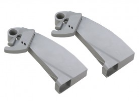 KES 234642 LeMans II silencer gray left - 2 pcs