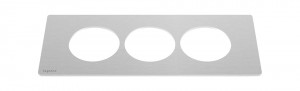 LEGRAND DisqIn frame, 6 modules, metal