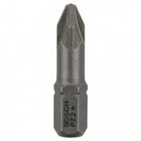 BOSCH 2607001561 Screwdriver bit Extra Hard PZ 2, 25 mm