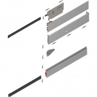 BLUM 801P500E.L2 Revego Uno pocket rail guide, 500 mm, left