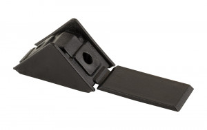 STRONG connecting angle plastic small black (01)