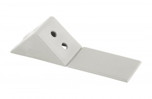 STRONG Connecting angle plastic large light grey (03)