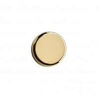 HETTICH 40340 Cap "A" (O shape) for glass 4-5.2 mm gold gloss