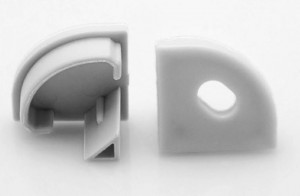 LP-cap Corner 16 round with hole