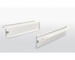 FGV slide with side panel H117/550 mm white