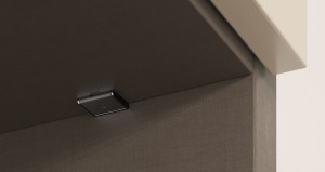 K-IF PK2 PRO 18/19mm support for wooden shelves, black nickel/anthracite