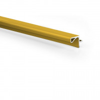 TULIP Gola upper cabinet door profile 3.9 m dark gold brushed