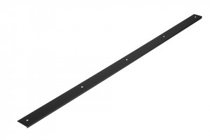 End strip for worktop 38mm length 900mm right black mat