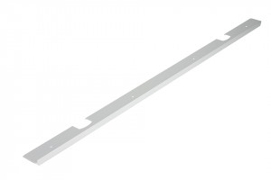 Corner connecting strip for worktop 38mm length 900mm L/P aluminum