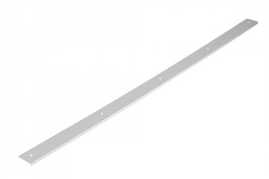 End strip for worktop 38mm "0" radius length 900mm right aluminum