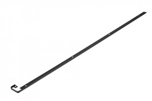 Connecting bar extending to the worktop 38mm length 900mm L/P black mat
