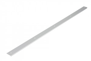 End strip for worktop 38mm length 900mm right aluminum
