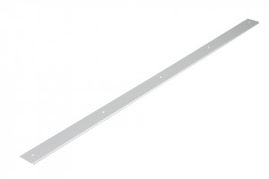 End strip for worktop 38mm "0" radius length 900mm left aluminum