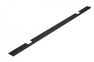 Connecting strip corner/extension for PD 38 "0" radius length 900 L/P black matt