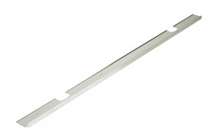 Connecting strip corner for worktop 38mm length 900mm L/P stainless steel