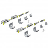 HETTICH 9278780 TopLine XL new STB 19 (17 mm), 18-30 mm/60 kg 4 wings