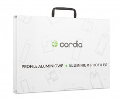 CORDIA Profiles and aluminium frames 2024 - case with colouring