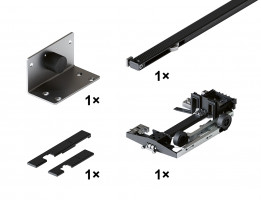 HAWA 31001 Concepta III 25/35  Pull, slide-in set, right