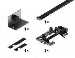 HAWA 31000 Concepta III 25/35 Pull, slide-in set, left