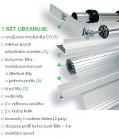 REHAU metallic-line set20mm 600/1500 stainless steel