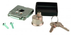 Furniture lock 462 key FAB nickel, various key combinations