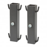 KES 4276 Dispensa frame extension 125mm anthracite, pair (two pieces)