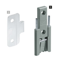 HETTICH 9229920 WingLine L central folding hinge with quick assembly