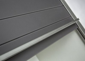 REHAU Handle rozsdamentes acél utánzat for crystal-line 600/1500 mm