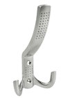 Entry Hook-Darec XL E satin chrome + screws