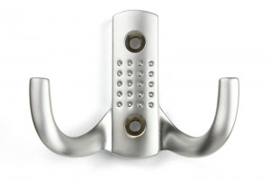 TULIP Hook Darec E matt chrome + screws