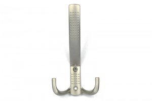 Entry Hook-Darec XL E satin nickel + screws