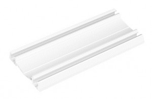 SEVROLL Elegant II bottom guide 6m white gloss