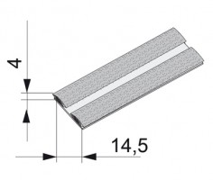 SEVROLL plug-in stopper brush 14x4mm white