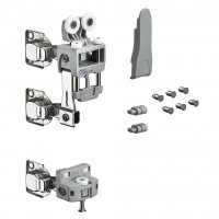 HETTICH 9278571 WingLine L up to 25 kg, Push to move gray left