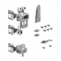 HETTICH 9278485 WingLine L up to 25 kg, Pull to move silent gray left