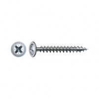 SPAX screw 4x45 countersunk head with collar PZ, W, 4C MH