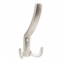 TULIP hook Marcel XL satin nickel + screws