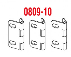 SISCO asymmetric hinge 0809-10