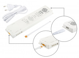 StrongLumio LED power supply 24V - 100W (8x mini connector + 1x 3PIN connector)